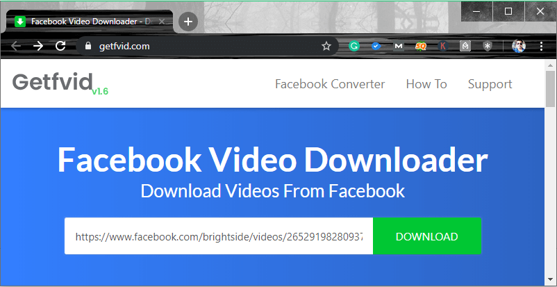 best free facebook video downloader online