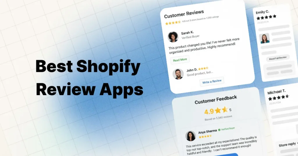 Shopify product review apps
