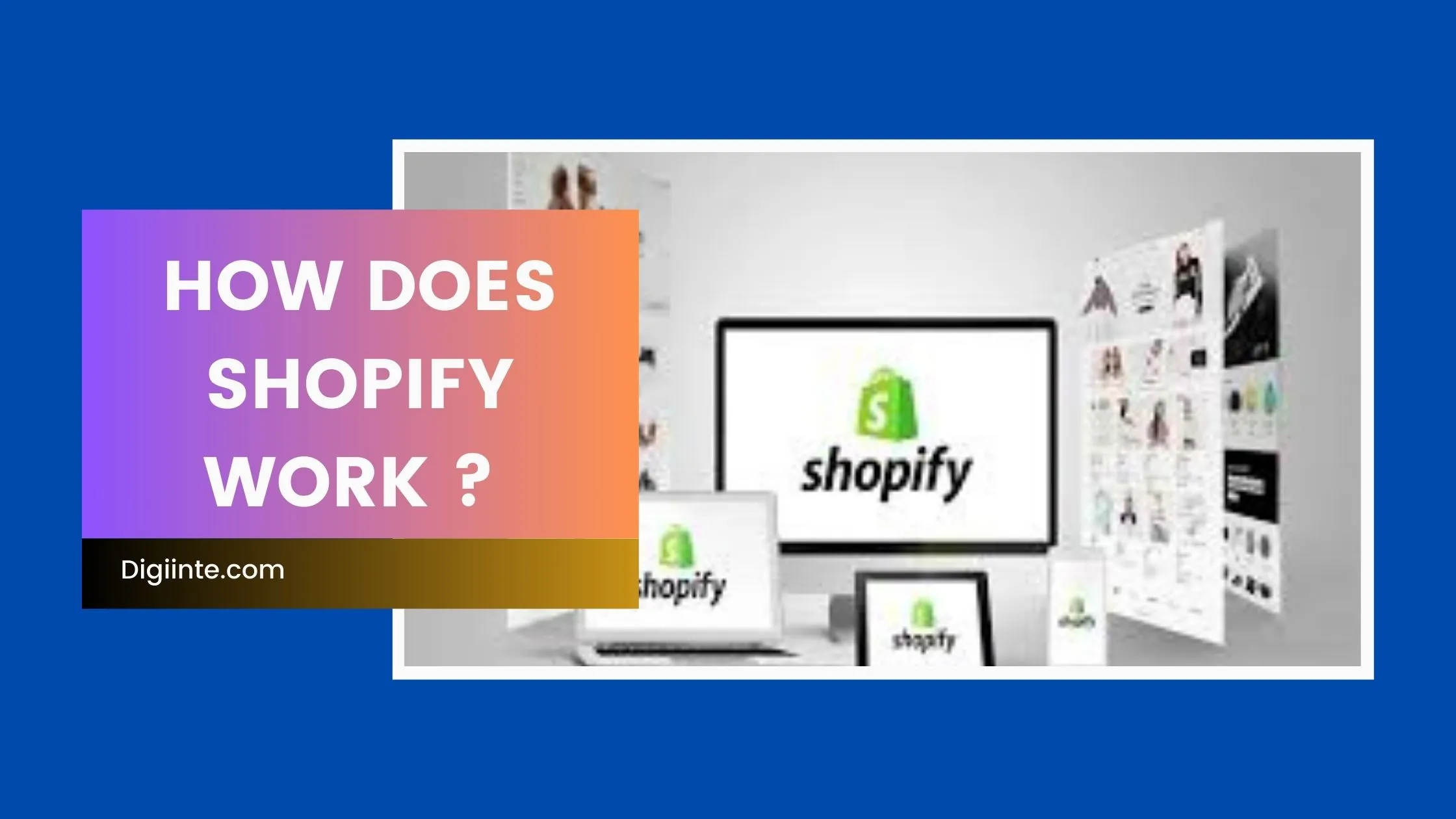 how does shopify work