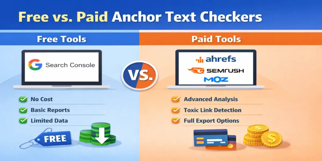 Free vs. Paid Anchor Text Checkers