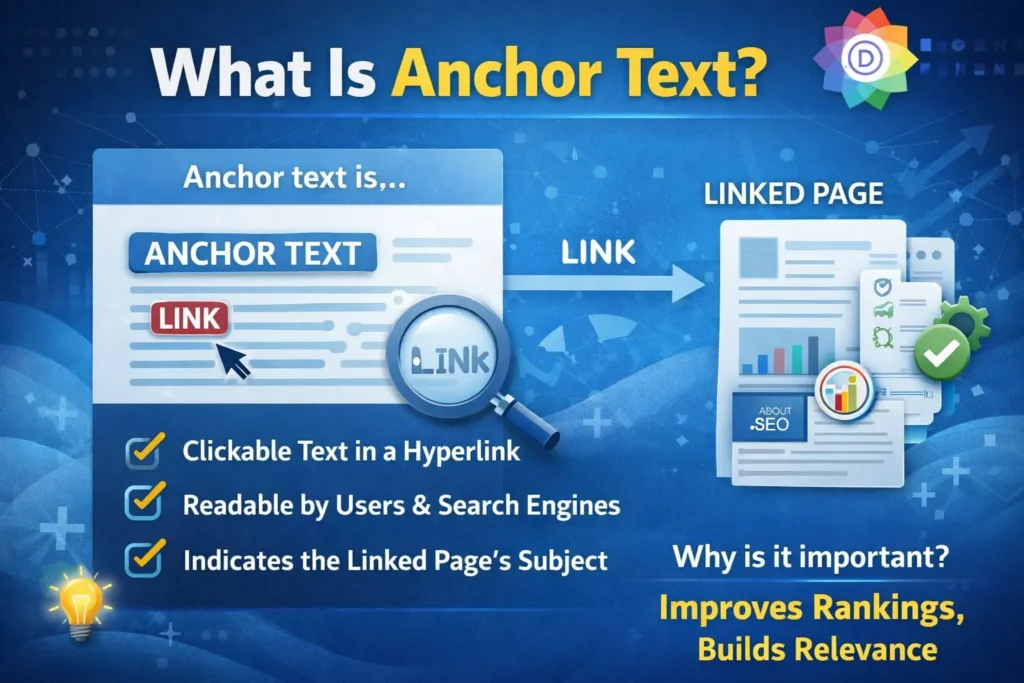 What is anchor text Checker