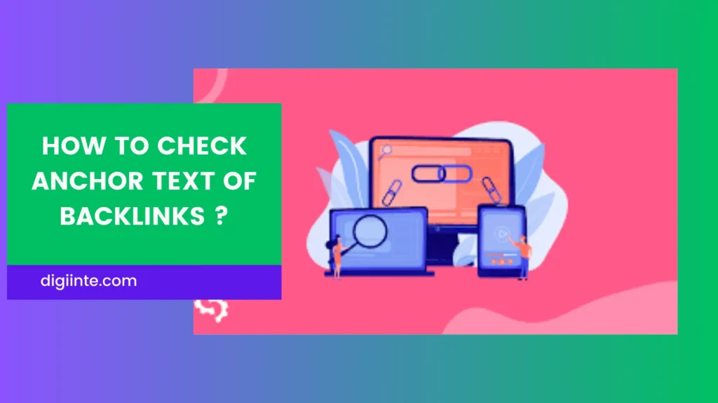 how to check anchor text of backlinks