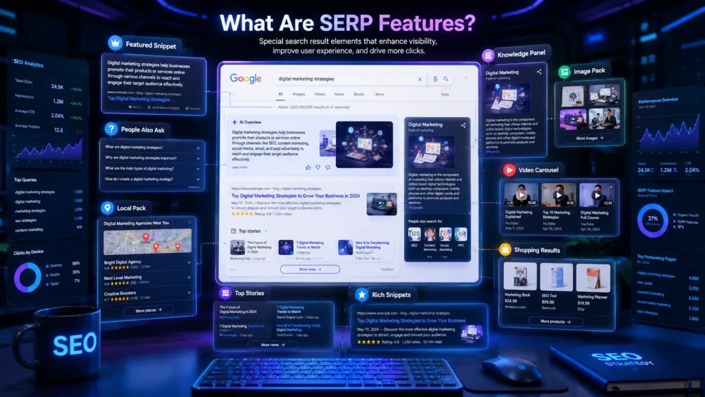 optimize for SERP features