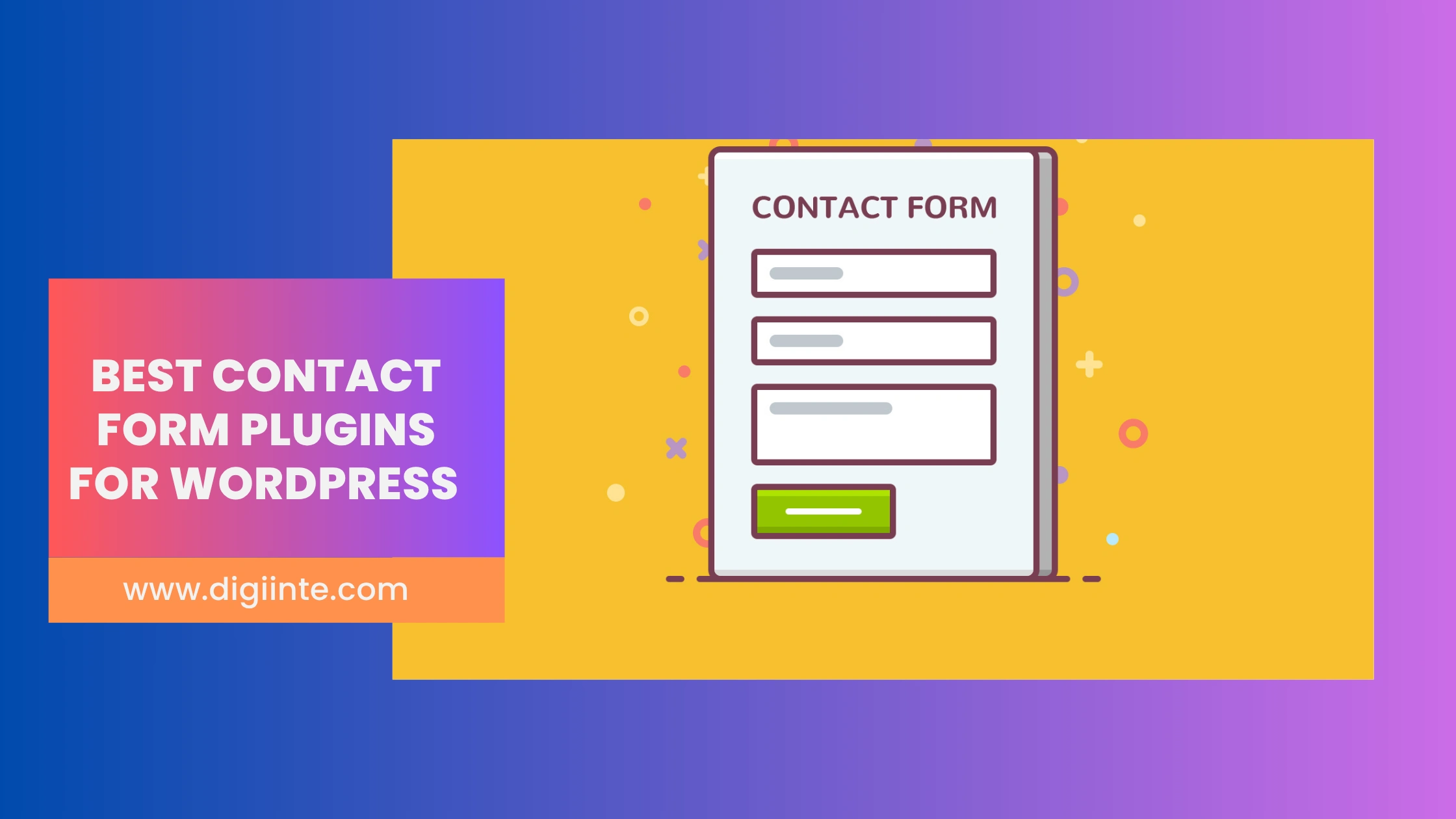 best contact form plugin for WordPress