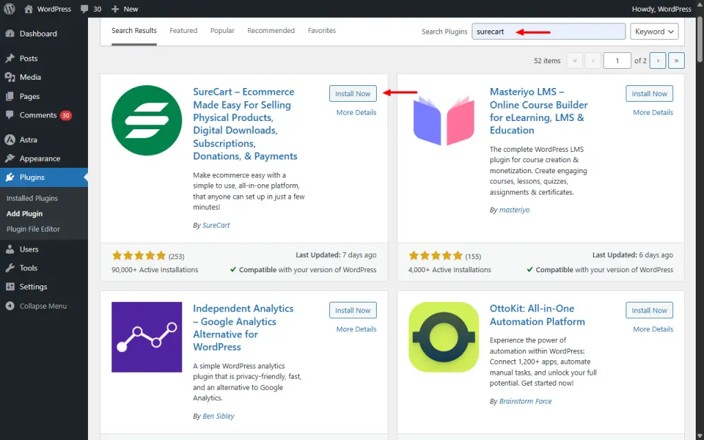 best WordPress ecommerce plugins
