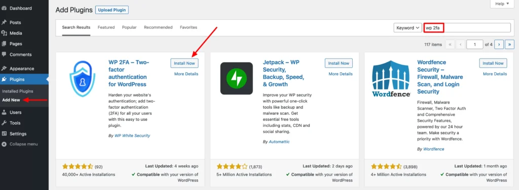 free wordpress security plugins