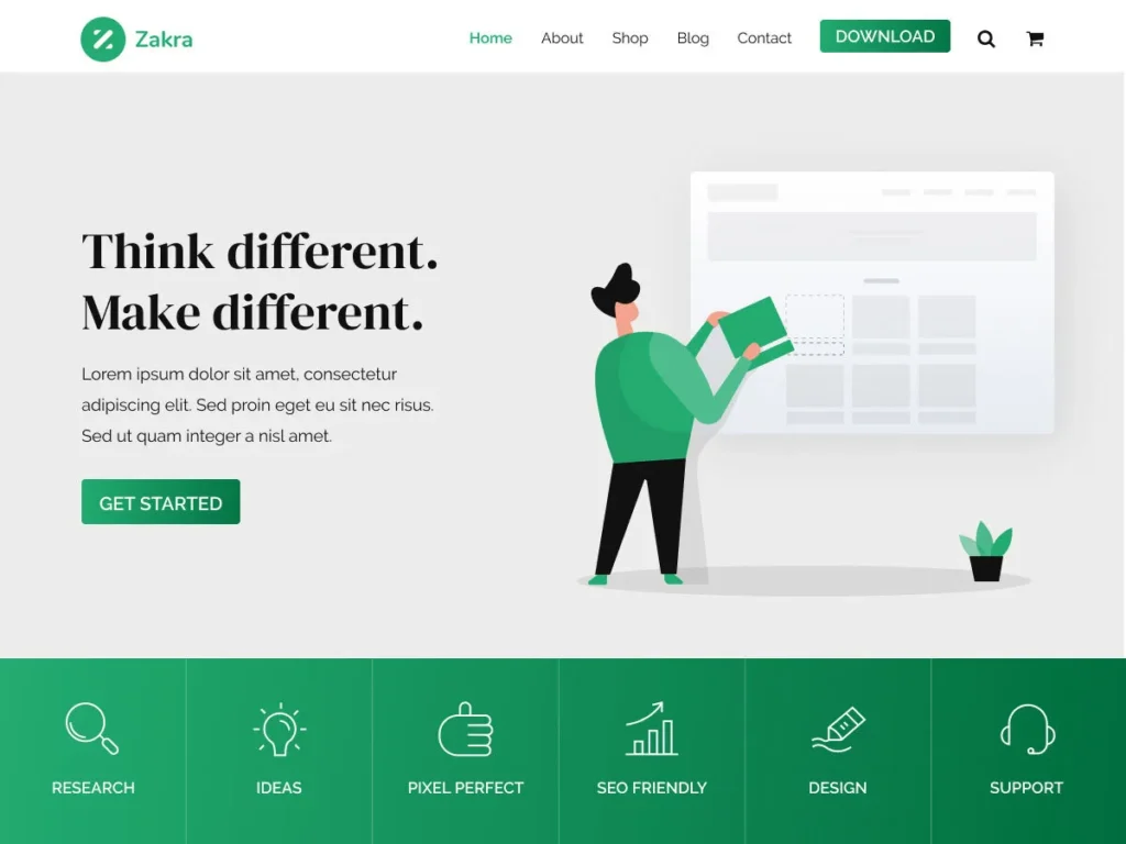 free SEO friendly WordPress themes