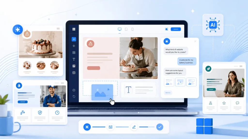 best ai website builders for wordpress